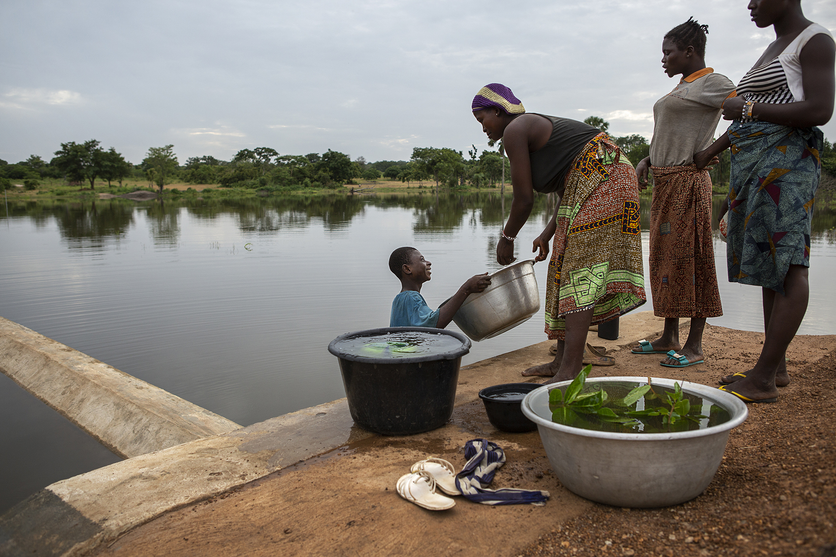 Retenue d'eau, au Bénin