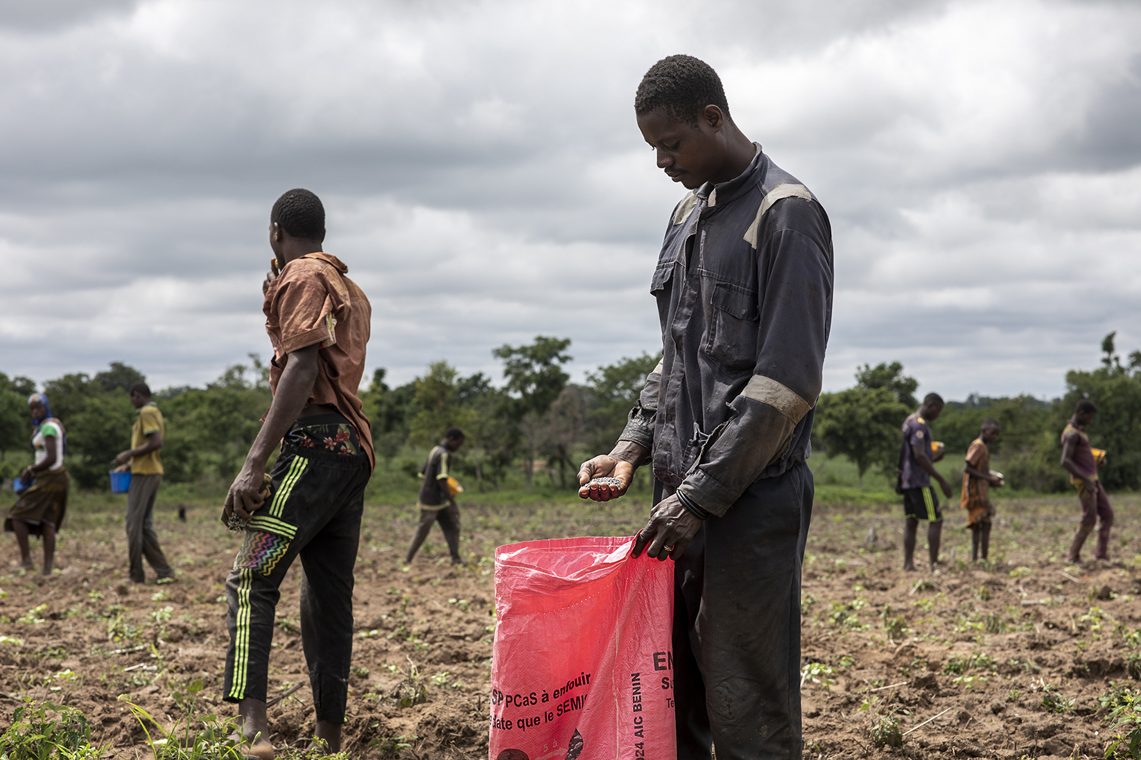 Agriculteurs au Bénin.