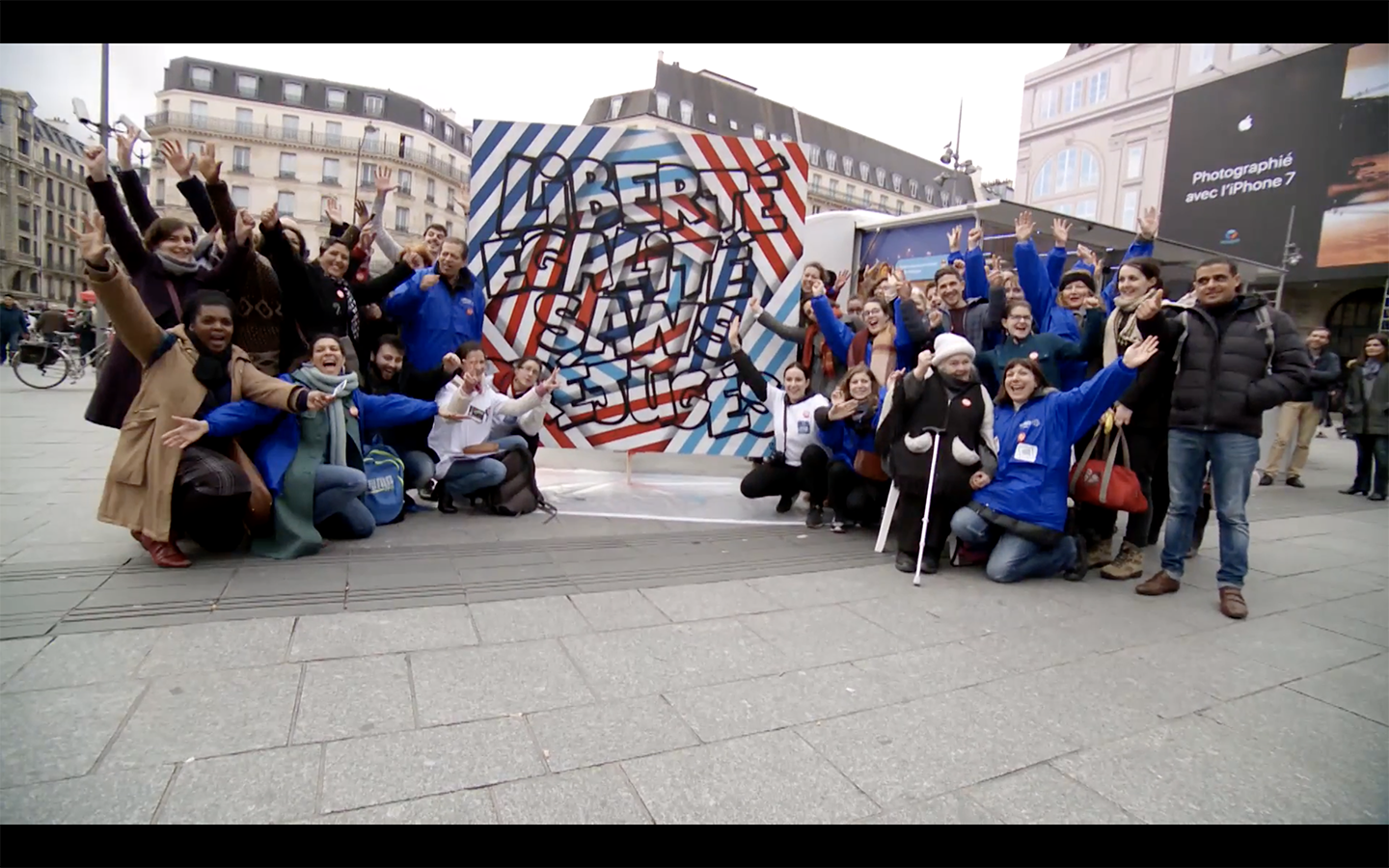 La mobilisation à Paris