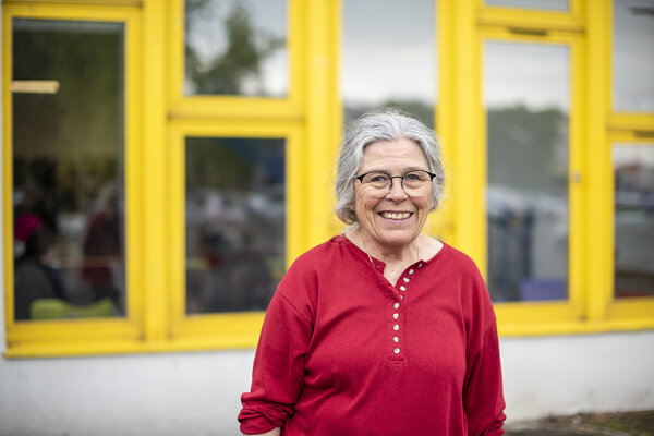 Anne, bénévole à Caritas Alsace