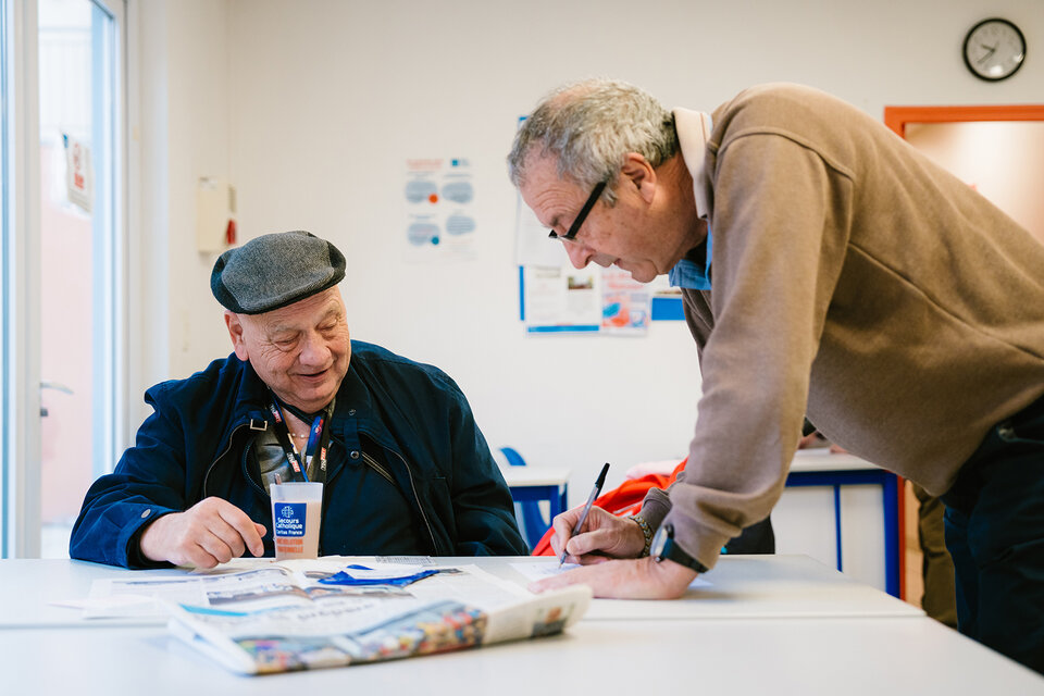 à l'espace rencontre du Mans