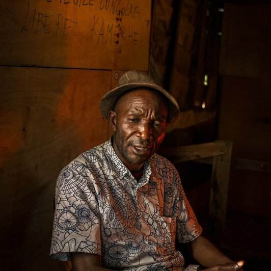 Son : Joseph Zahinda, président du comité des victimes