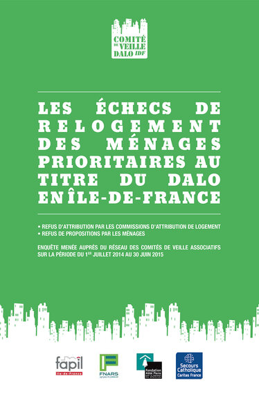 Les échecs de relogement DALO en Île-de-France