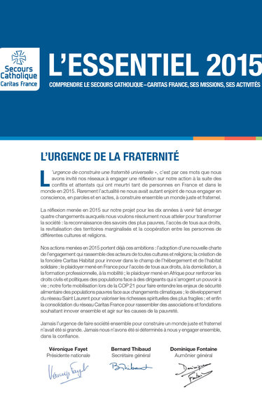 L'essentiel 2015